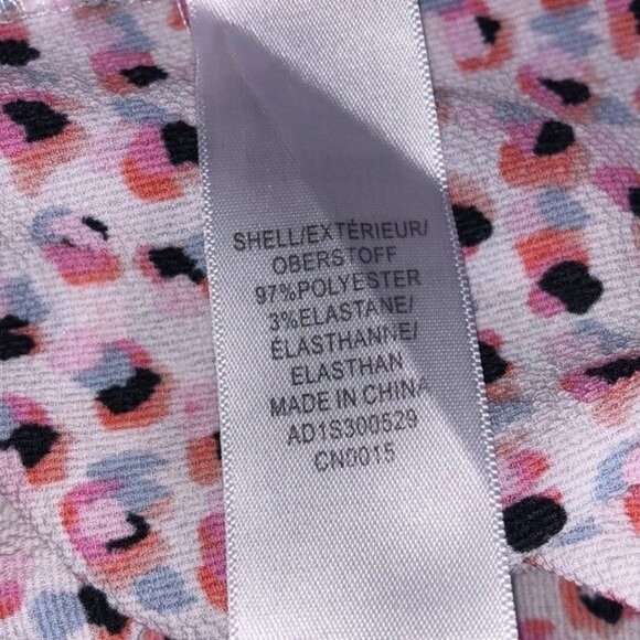 Adrianna Papell Tie Neck Ruffle Sleeve Blouse - M - Picture 8 of 9